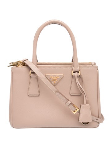 Saffiano Leather Galleria Double Zip Mini