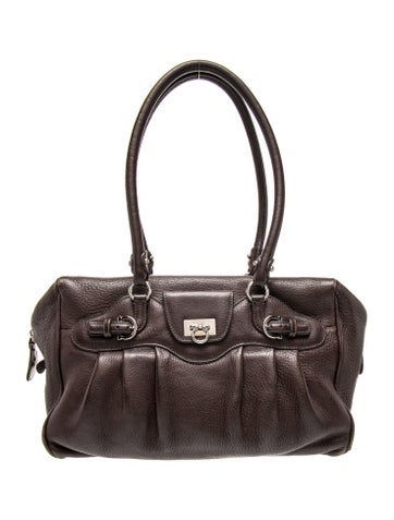 Salvatore Ferragamo Leather Shoulder Bag