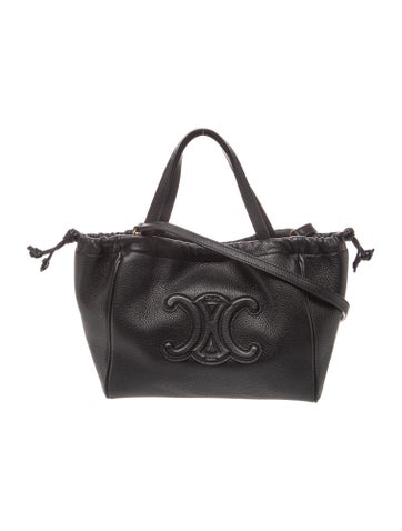 Triomphe Drawstring Cabas Small