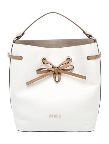 Furla Leather Bucket Bag
