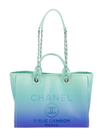 Chanel 2024 Small Ombre Deauville Shopping Tote