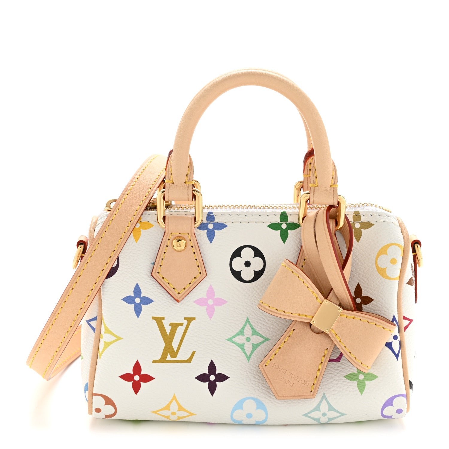 Louis Vuitton Louis Vuitton LV X TM Monogram Multicolor Nano Speedy White