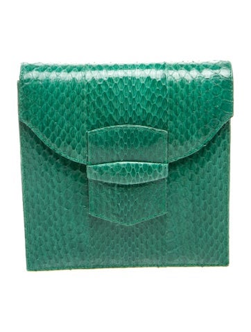 Snakeskin Clutch