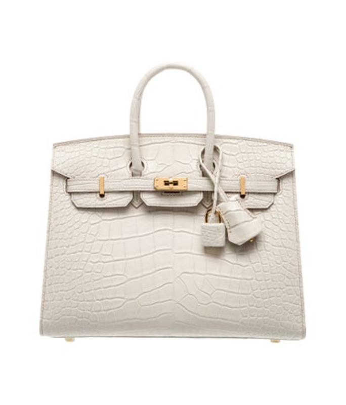 Hermes 2025 Matte Alligator Birkin Sellier 25