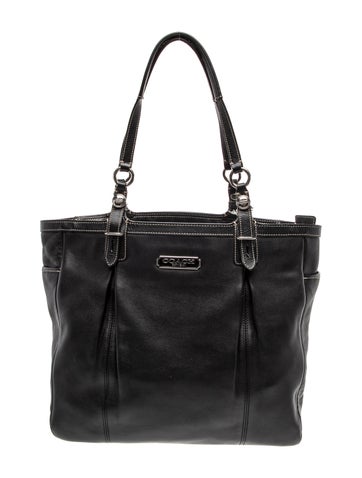 Leather Top Handle Bag