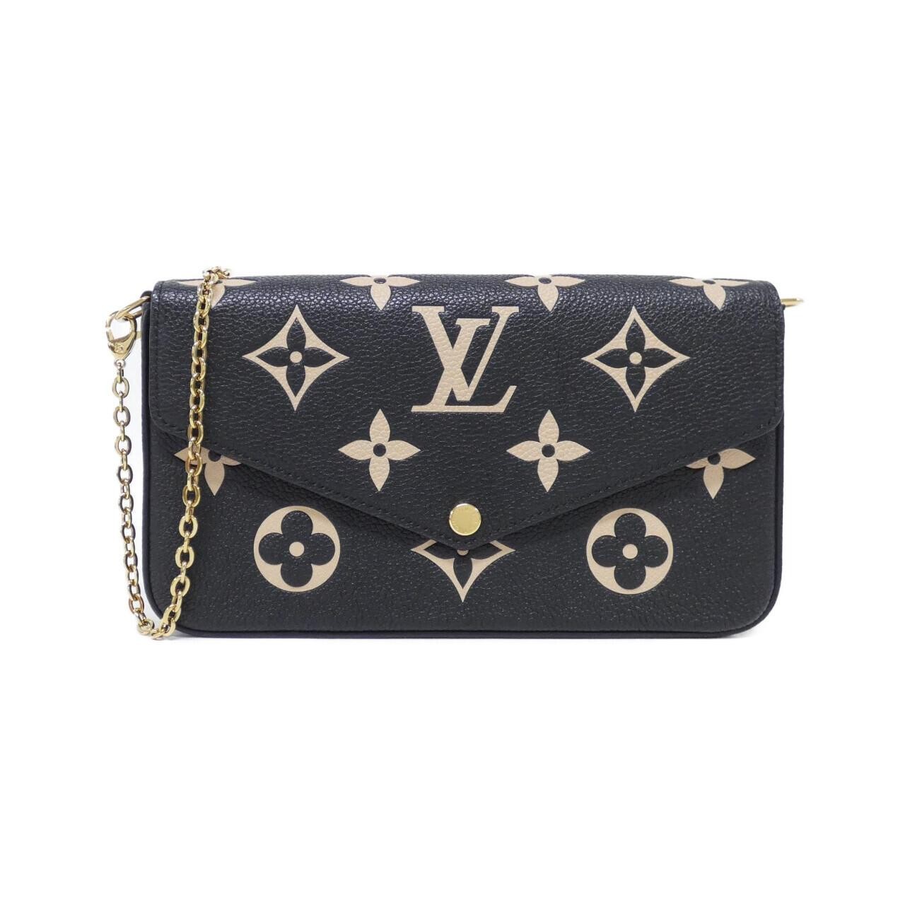 Louis Vuitton Two-Tone Monogram Empreinte Pochette Felicie M80482 ...