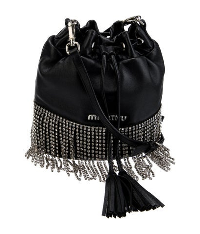 Miu Miu Miu Lambskin Bucket Bag