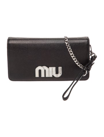 Miu Miu Leather Crossbody Bag
