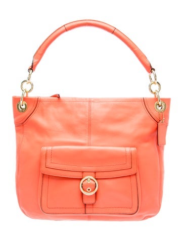 Leather Top Handle Bag