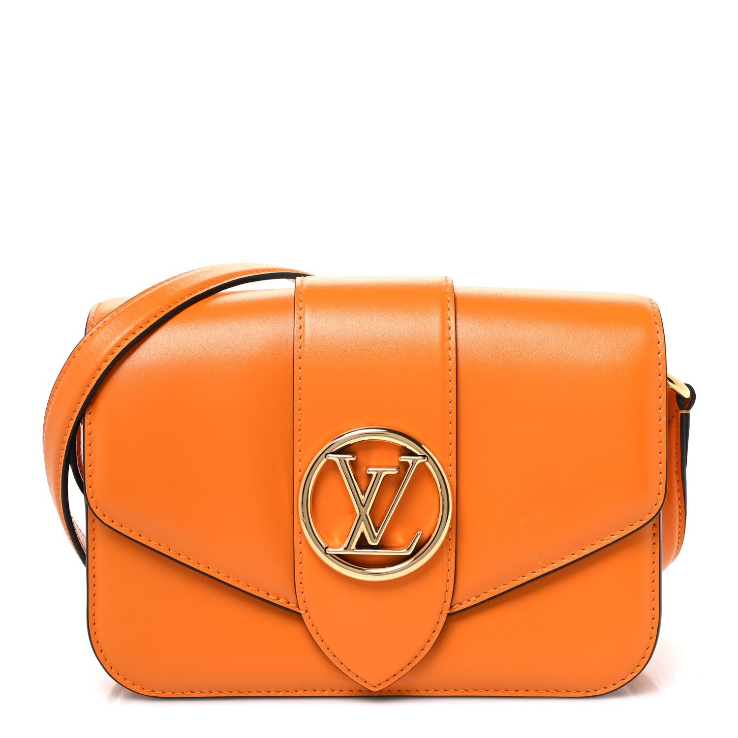 Louis Vuitton Smooth Calfskin LV Pont 9 Summer Gold