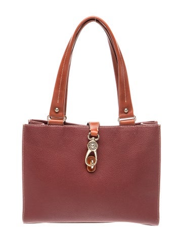 Leather Top Handle Bag