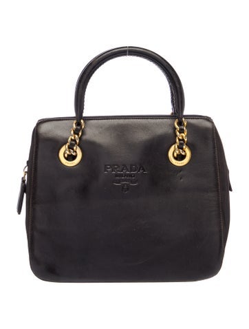 Tessuto Nylon Top Handle Bag Vintage