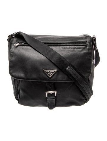 Enameled Metal Triangle Crossbody Bag