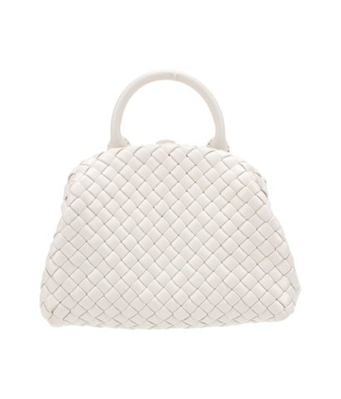 Bottega Veneta Veneta Intrecciato Top Handle Bag Small