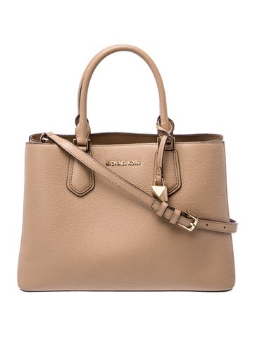 Leather Top Handle Bag