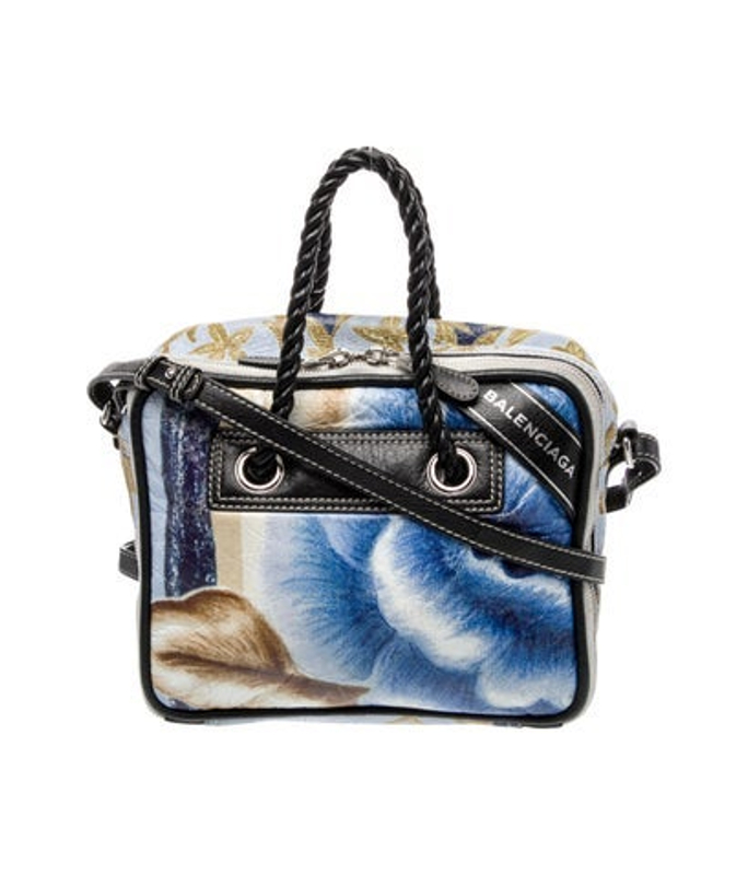 Balenciaga Leather Quilted Blanket Square S 2way Bag Shoulder Handbag