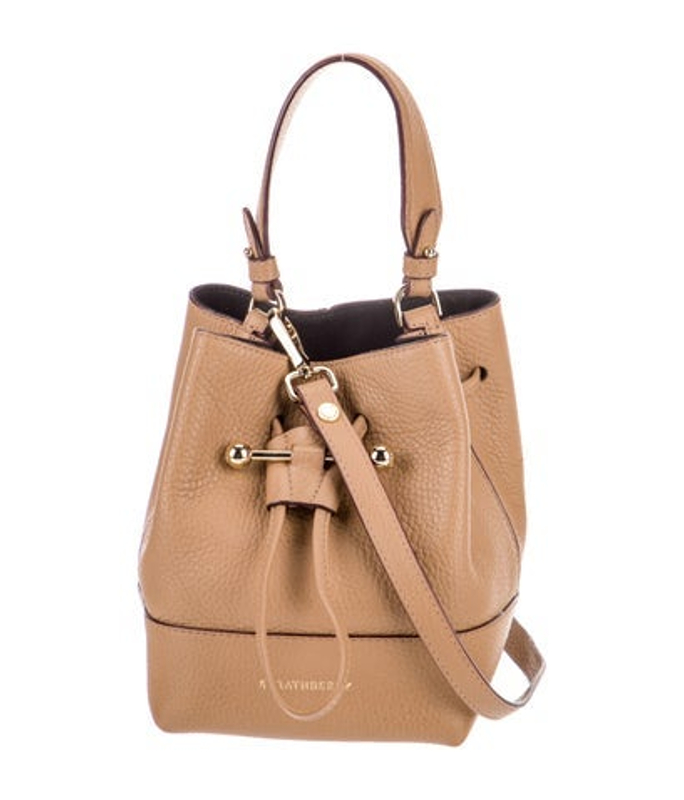 Strathberry Leather Bucket Bag