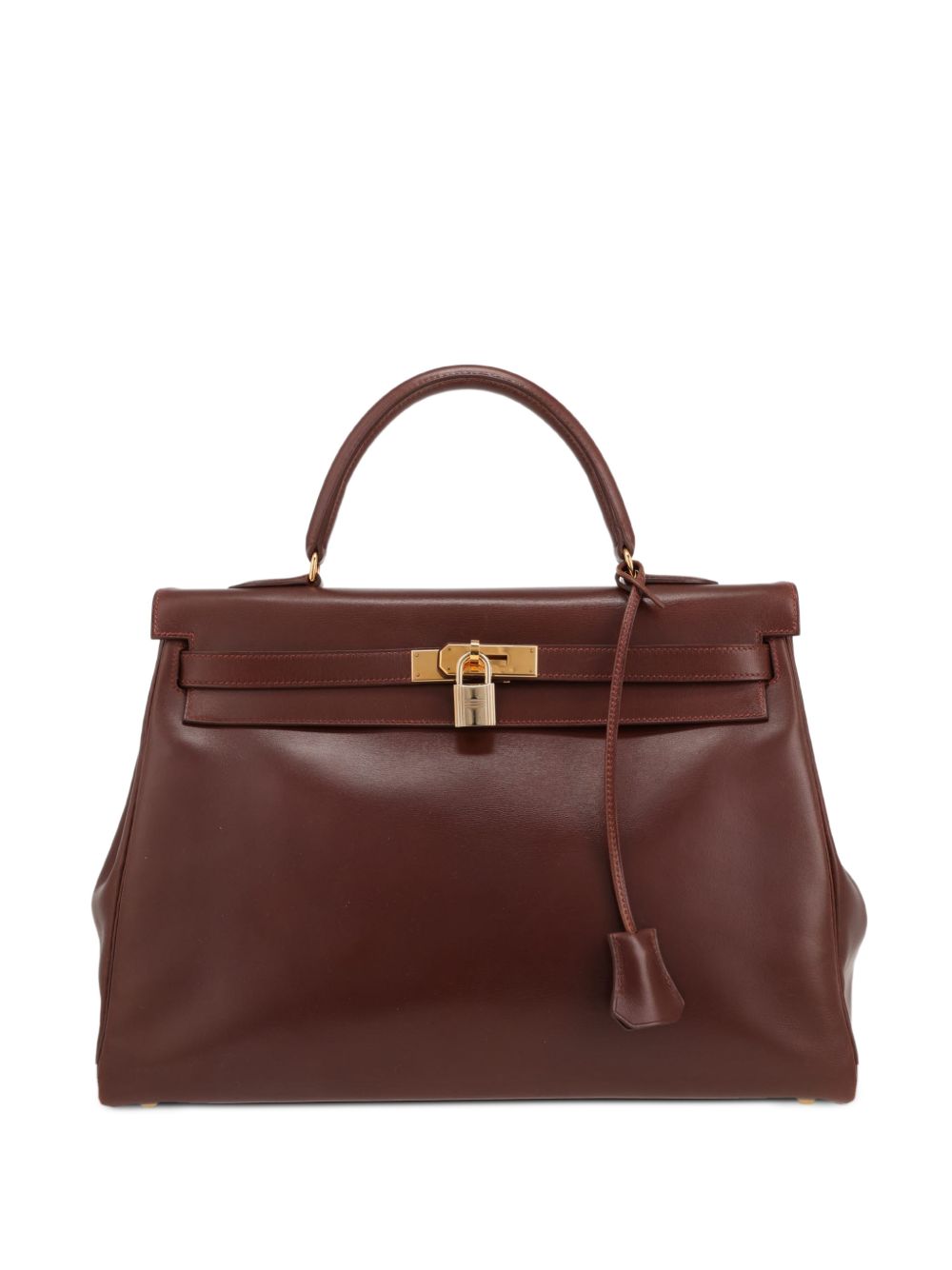 Kelly leather handbag