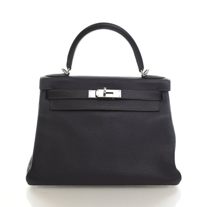 Hermes Raisin Togo Kelly 28