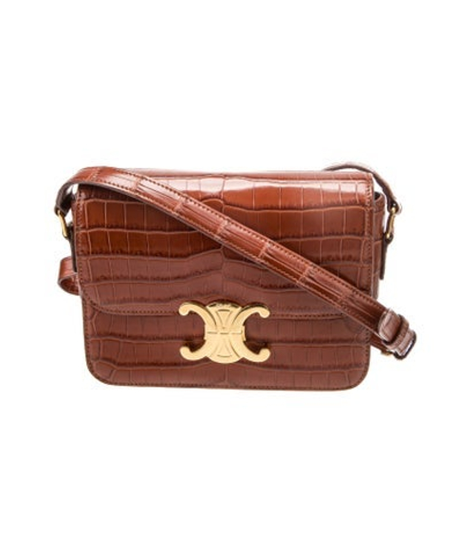 Celine Leather Shoulder Bag