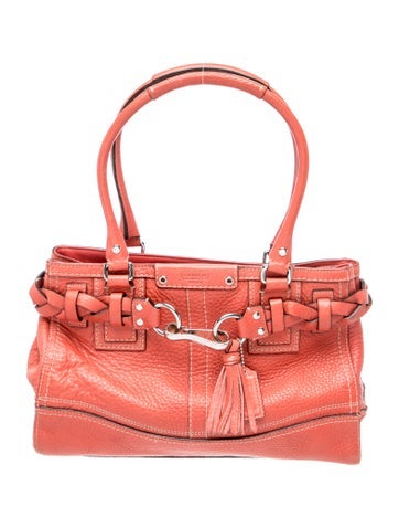 Leather Top Handle Bag