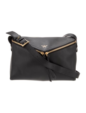 MCM Leather Diamant 3D Medium