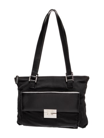 Gucci Nylon Shoulder Bag Vintage
