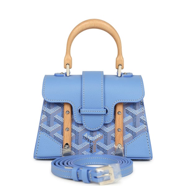 Goyard Goyard Goyardine Canvas Iris Saigon Structure Nano Palladium Hardware