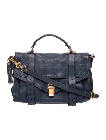 Leather Top Handle Bag