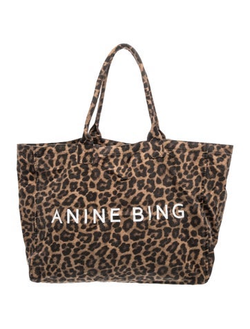 Anine Bing Canvas Tote