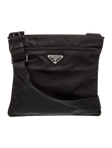 Prada Vela Nylon Shoulder Bag