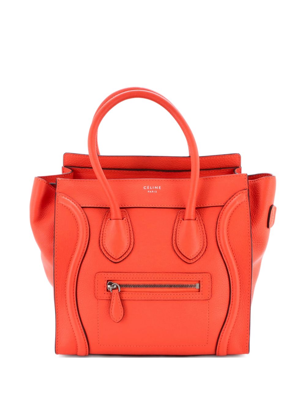 Luggage Bag Grainy Leather Micro tote bag