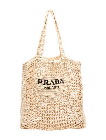 Prada Signature Logo Tote