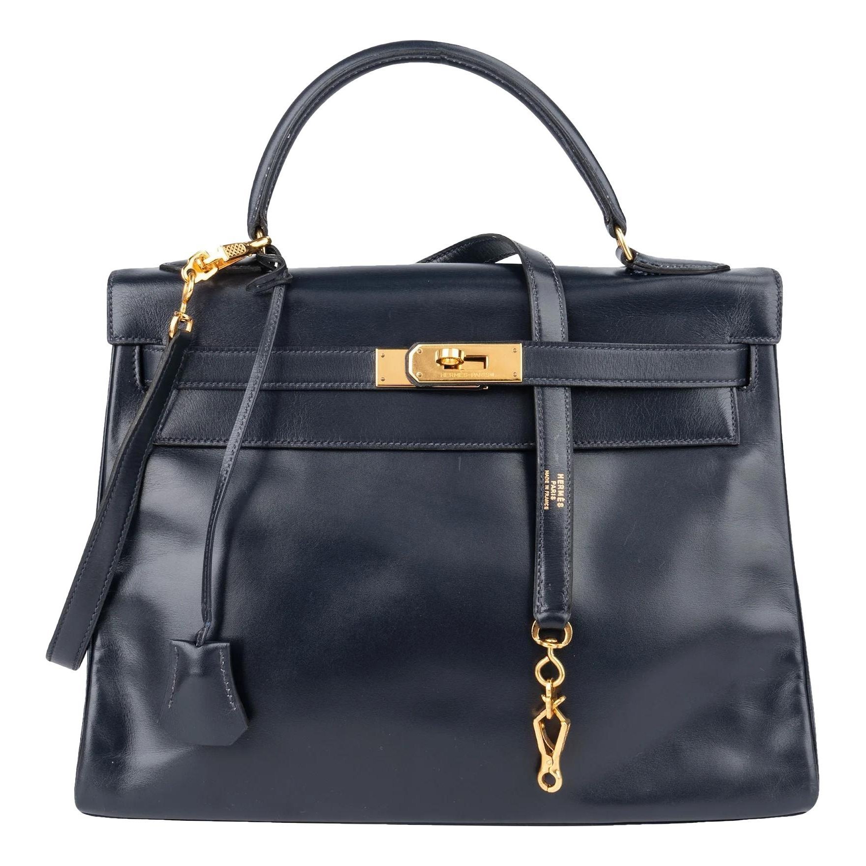 Kelly 32 leather handbag