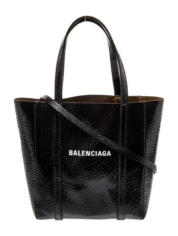 Patent Leather Top Handle Bag