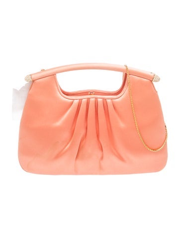 Judith Leiber Satin Clutch