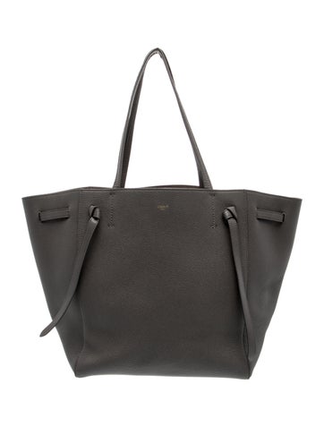 Leather Cabas Phantom w/Belt Small
