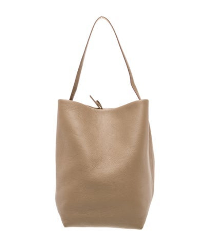 The Row Row Leather Large N S Park Tote