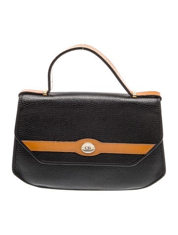 Leather Top Handle Bag