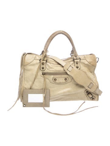 Balenciaga Leather Motocross Classic City
