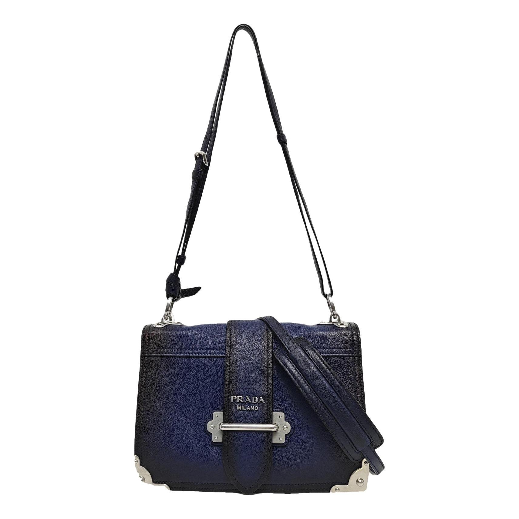 Cahier leather crossbody bag
