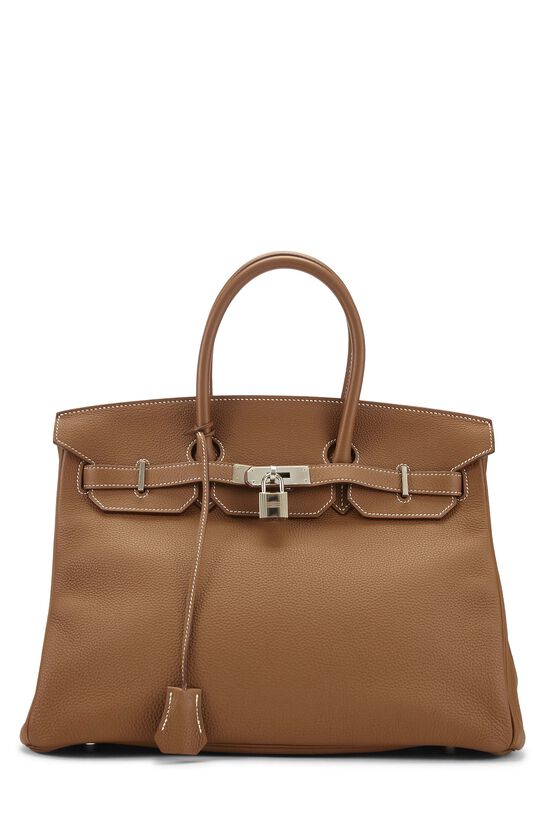 Hermes Gold Togo Birkin 35