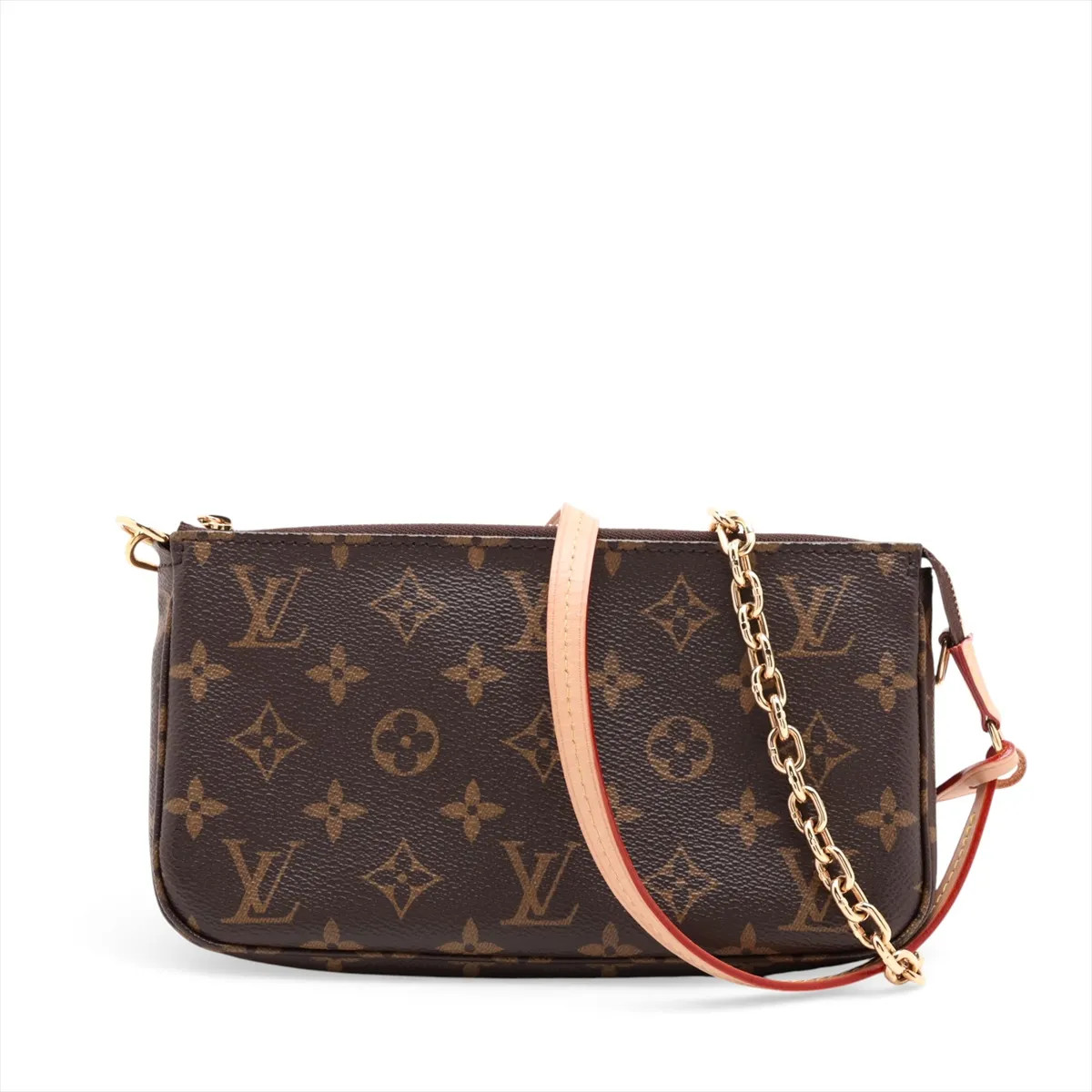 Louis Vuitton Monogram Pochette accessoir M82766 Brown There was an RFID respons