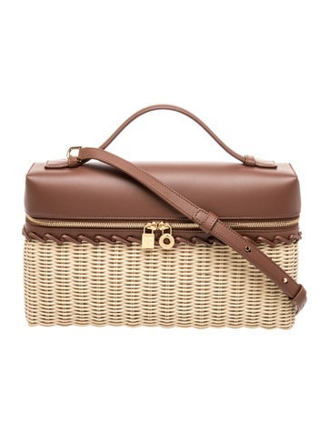 Wicker Top Handle Bag