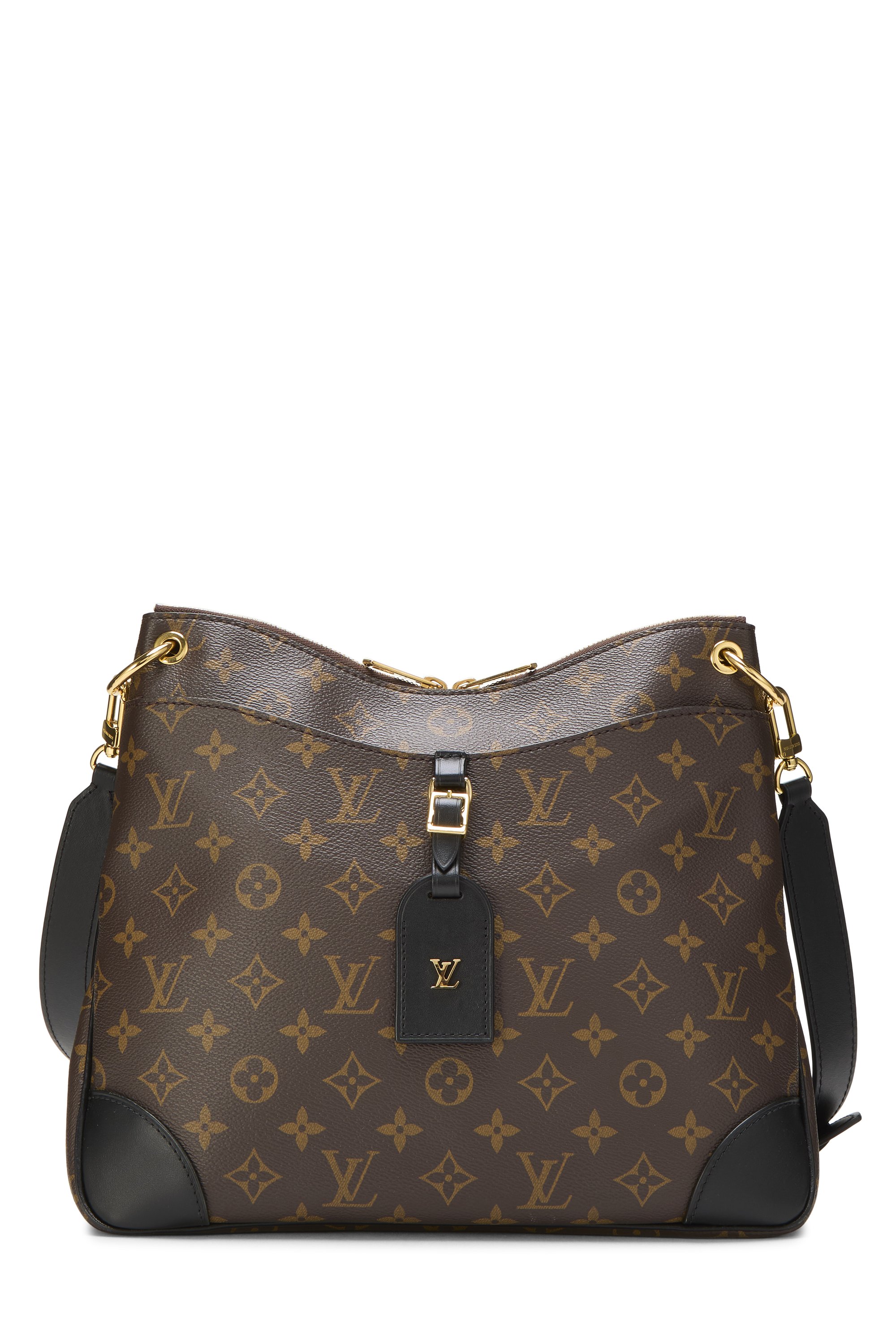 Black Monogram Canvas Odeon MM NM