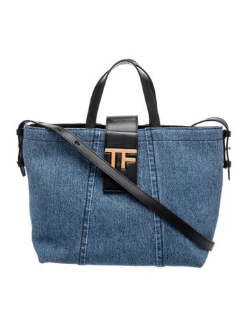 Tom Ford Denim Top Handle Bag