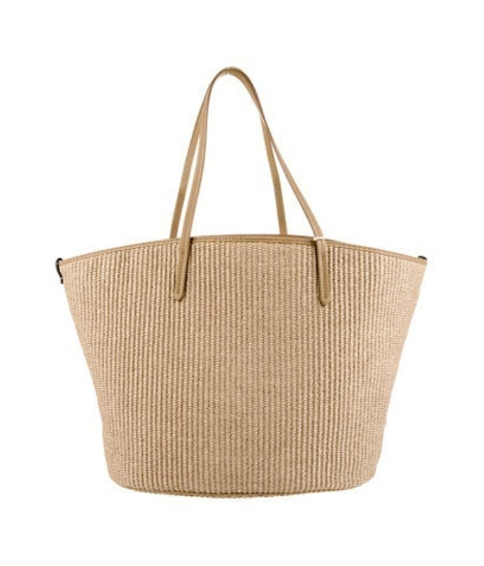 Brunello Cucinelli Cucinelli Raffia Tote W Tags
