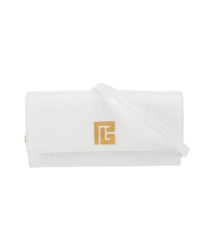 Balmain Leather Shoulder Bag