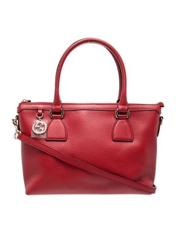 Leather Top Handle Bag