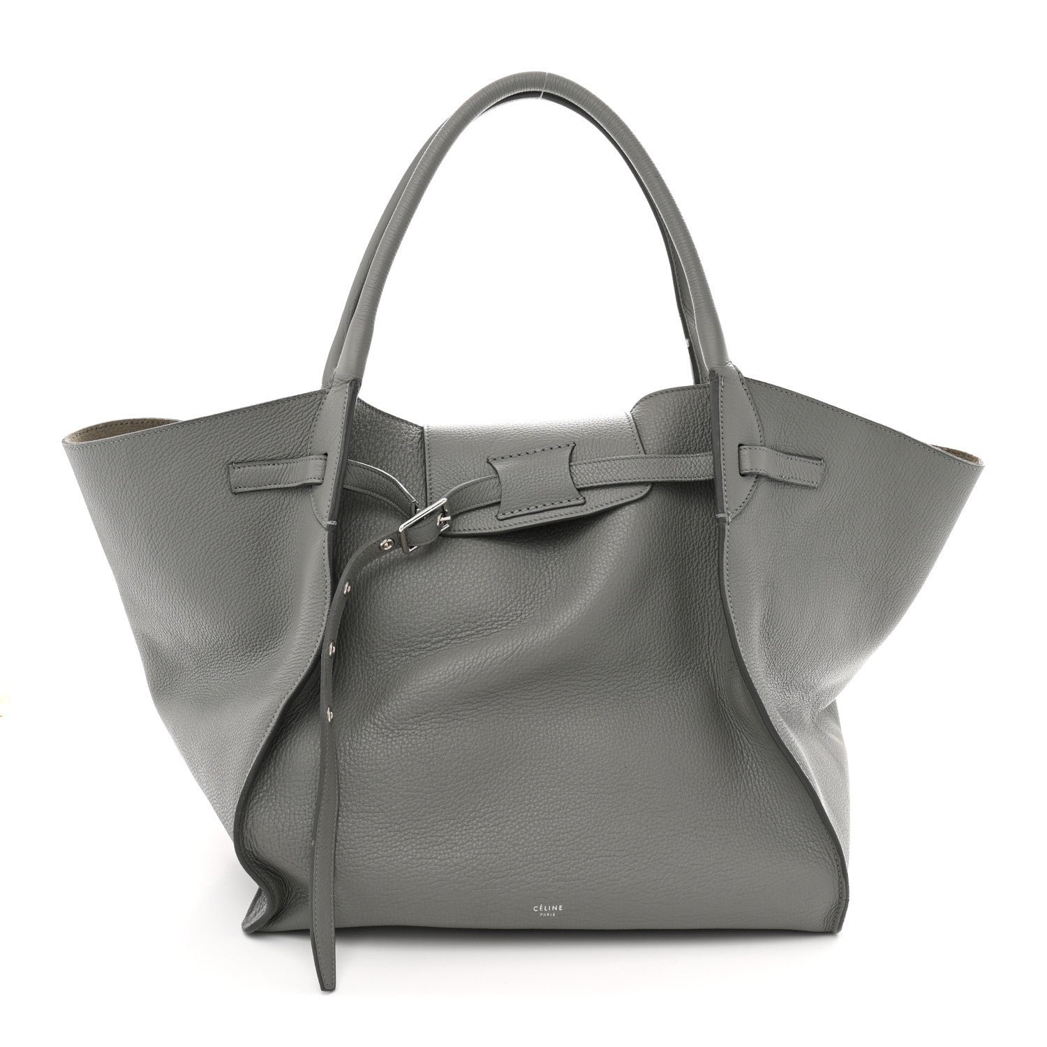 Celine Supple Grained Calfskin Medium Big Bag Grey